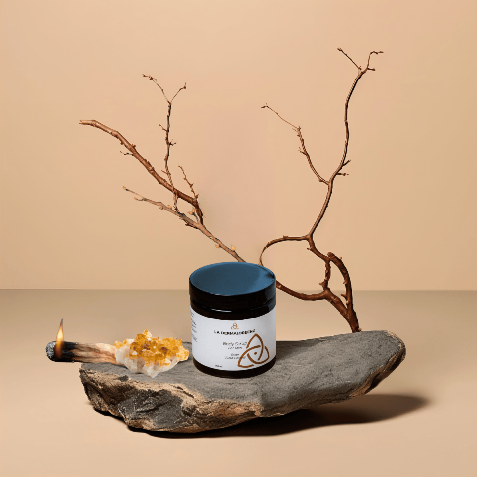 Erkek Vücut Peelingi – Doğal Arındırıcı, Eril Enerji Aktivasyonu ve Afrodizyak Etki | La Dermaloreenz