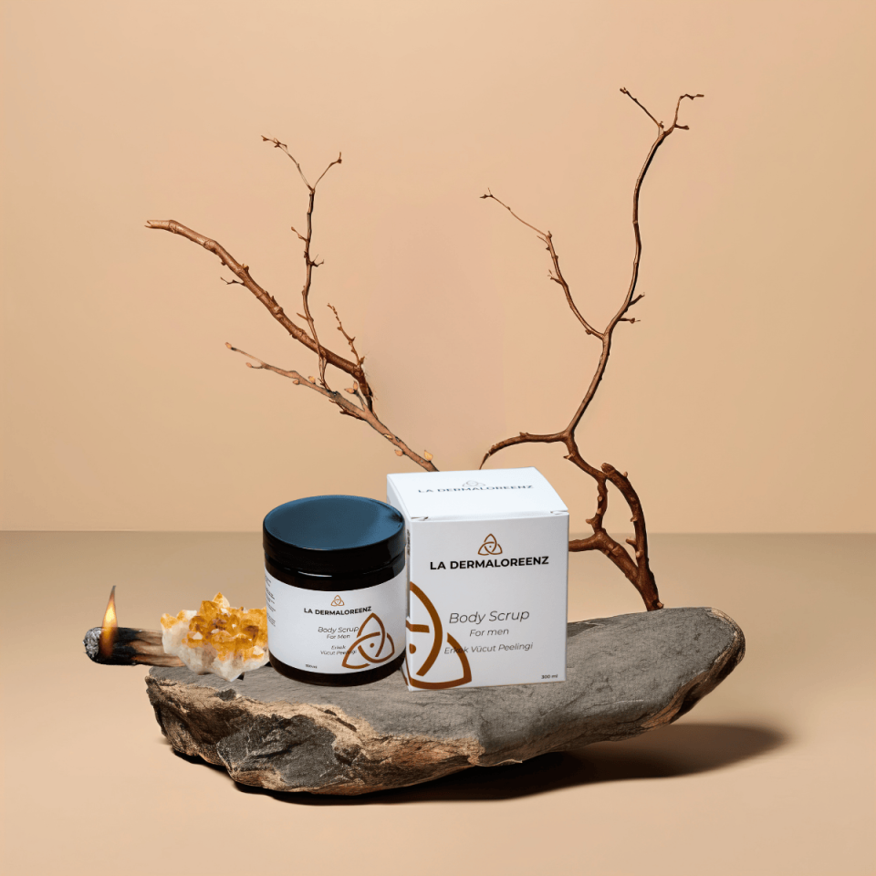 Erkek Vücut Peelingi – Doğal Arındırıcı, Eril Enerji Aktivasyonu ve Afrodizyak Etki | La Dermaloreenz