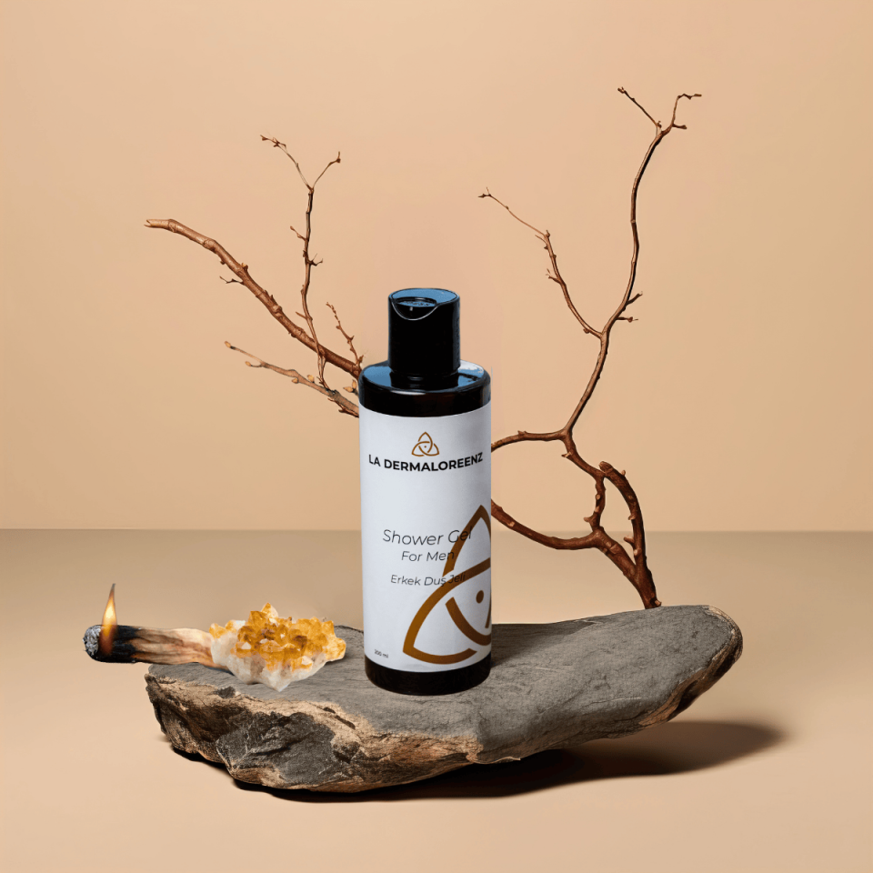 Erkek Duş Jeli – Afrodizyak Etkili, Eril Gücü Uyandıran Doğal Temizlik ve Enerji Formülü | La Dermaloreenz