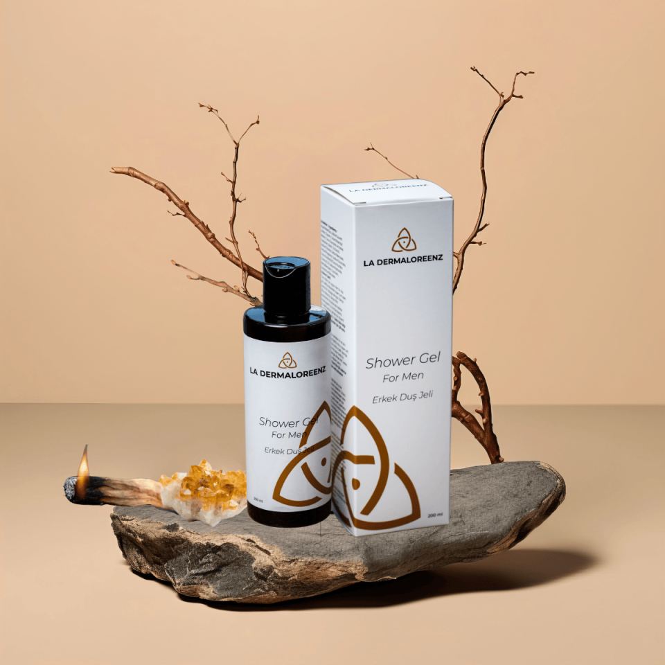 Erkek Duş Jeli – Afrodizyak Etkili, Eril Gücü Uyandıran Doğal Temizlik ve Enerji Formülü | La Dermaloreenz