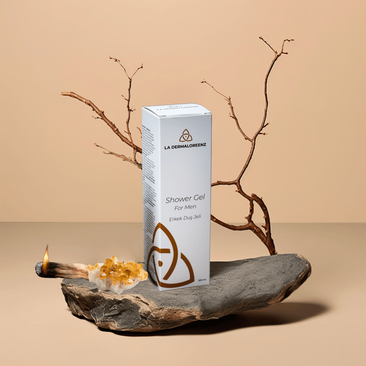 Erkek Duş Jeli – Afrodizyak Etkili, Eril Gücü Uyandıran Doğal Temizlik ve Enerji Formülü | La Dermaloreenz