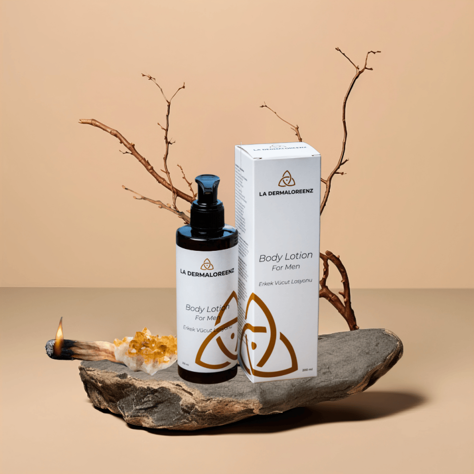 Erkek Vücut Losyonu – Afrodizyak Etkili, Eril Güç Destekleyici, Doğal Formül | La Dermaloreenz