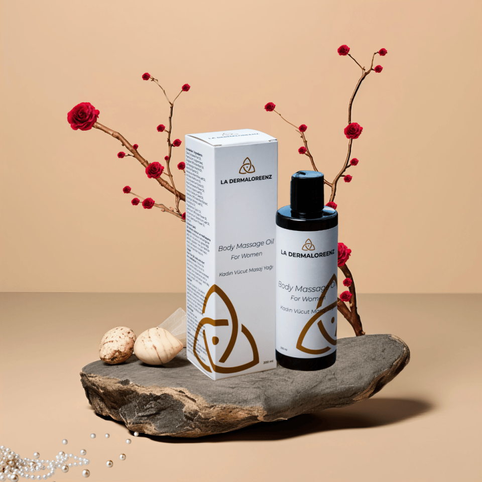 Kadın Vücut Masaj Yağı – Tanrıça Aktivasyonu, Afrodizyak Etki ve DNA Uyumlama | La Dermaloreenz - Tanrıça Koleksiyonu