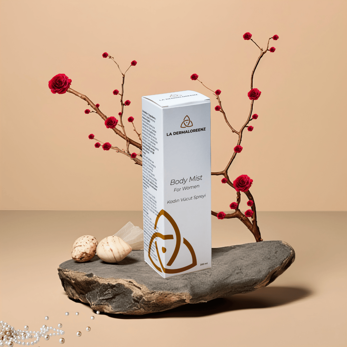 Kadın Body Misti – Vanilya Büyüsü,  Tanrıça Parıltısı, Dişi Enerji ve Afrodizyak Aura | La Dermaloreenz - Tanrıça Koleksiyonu