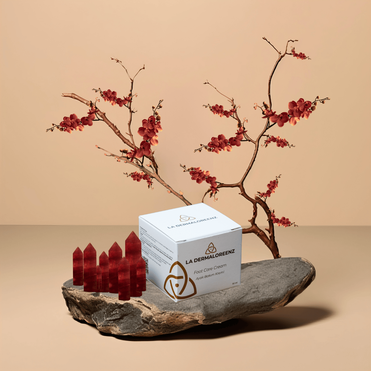 Ayak Bakım Kremi | Meridyenler, Topraklanma, Refleksoloji & Ayak Çakrası Aktivasyonu | La Dermaloreenz